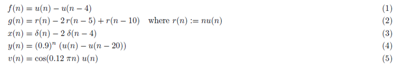 Solved Plotting discrete-time signals in MATLAB. Use stem | Chegg.com