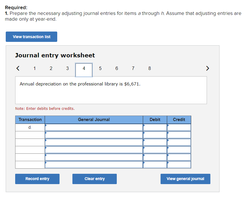 Solved Required information Problem 3-3A Preparing adjusting | Chegg.com