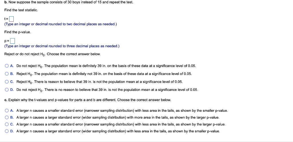 Solved in Country A, the population mean height for | Chegg.com