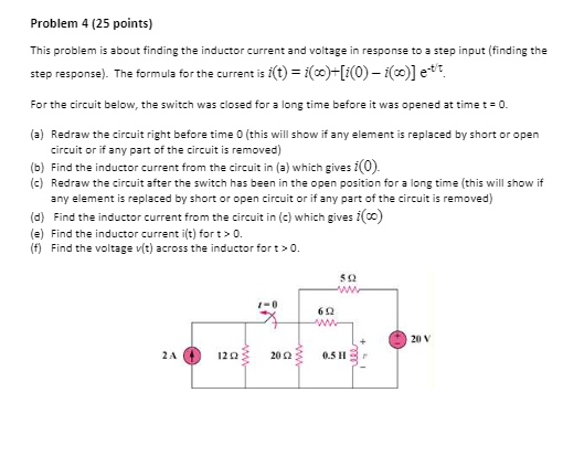 Solved Problem 4 (25 points) This problem is about finding | Chegg.com