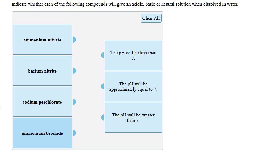 Solved Indicate whether each of the following compounds will | Chegg.com