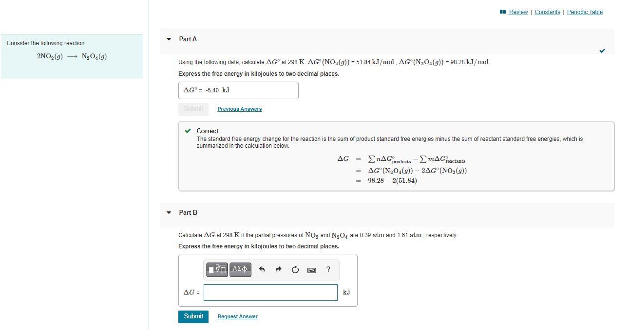 Solved A Review Constants Periodic Table Part A Consider The | Chegg.com