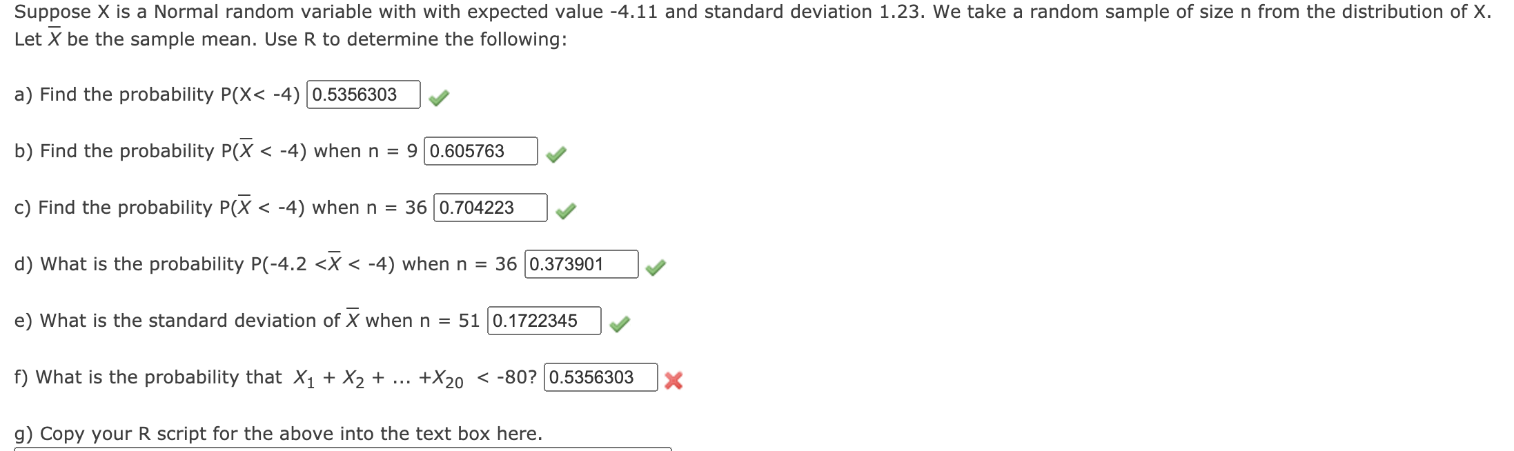 Solved Suppose X is a Normal random variable with with | Chegg.com