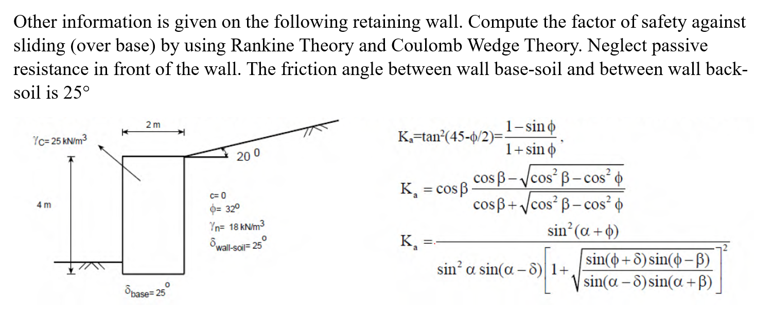 Solved Other information is given on the following retaining | Chegg.com