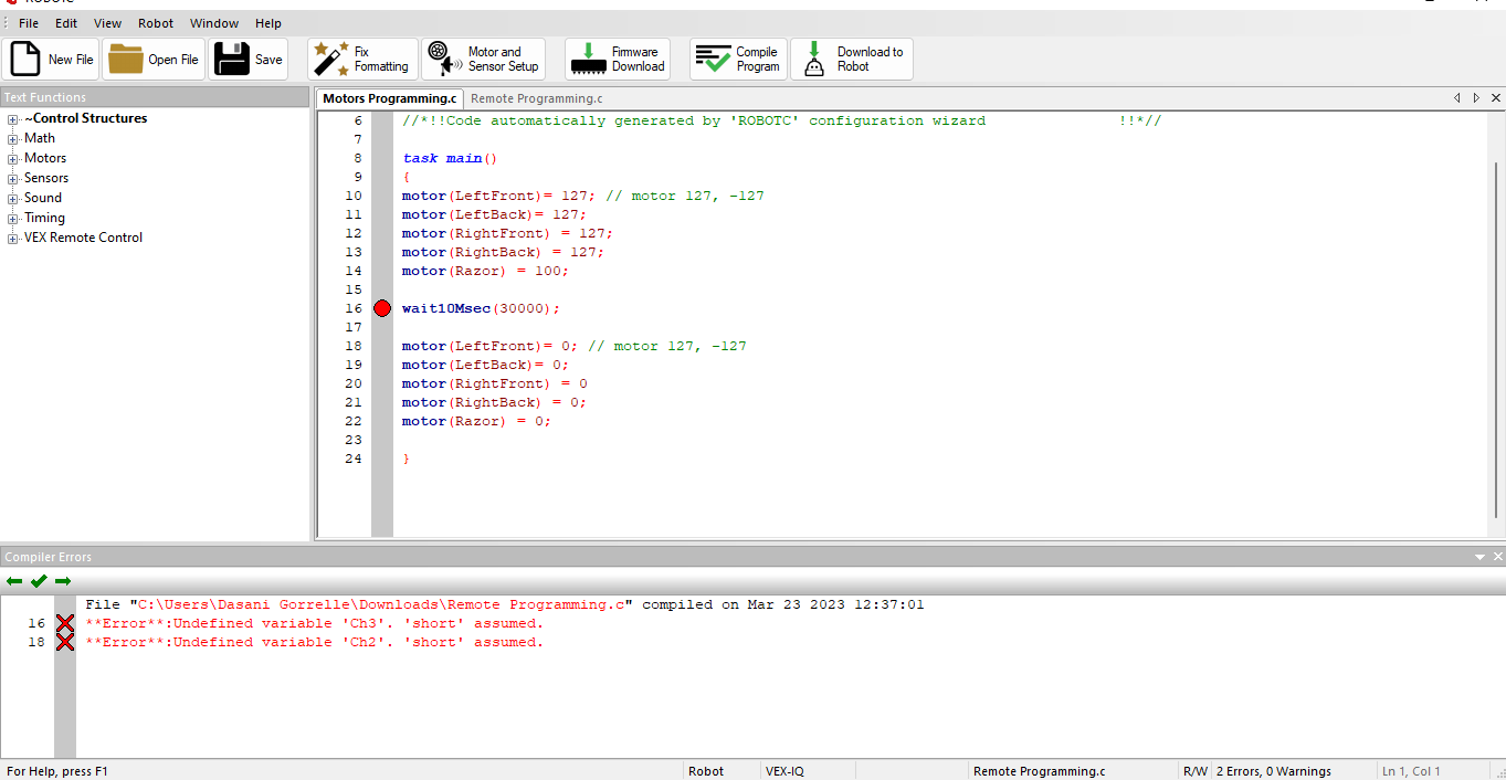 Solved ∼ Control Structures 6//⋆ ! ! Code automatically | Chegg.com