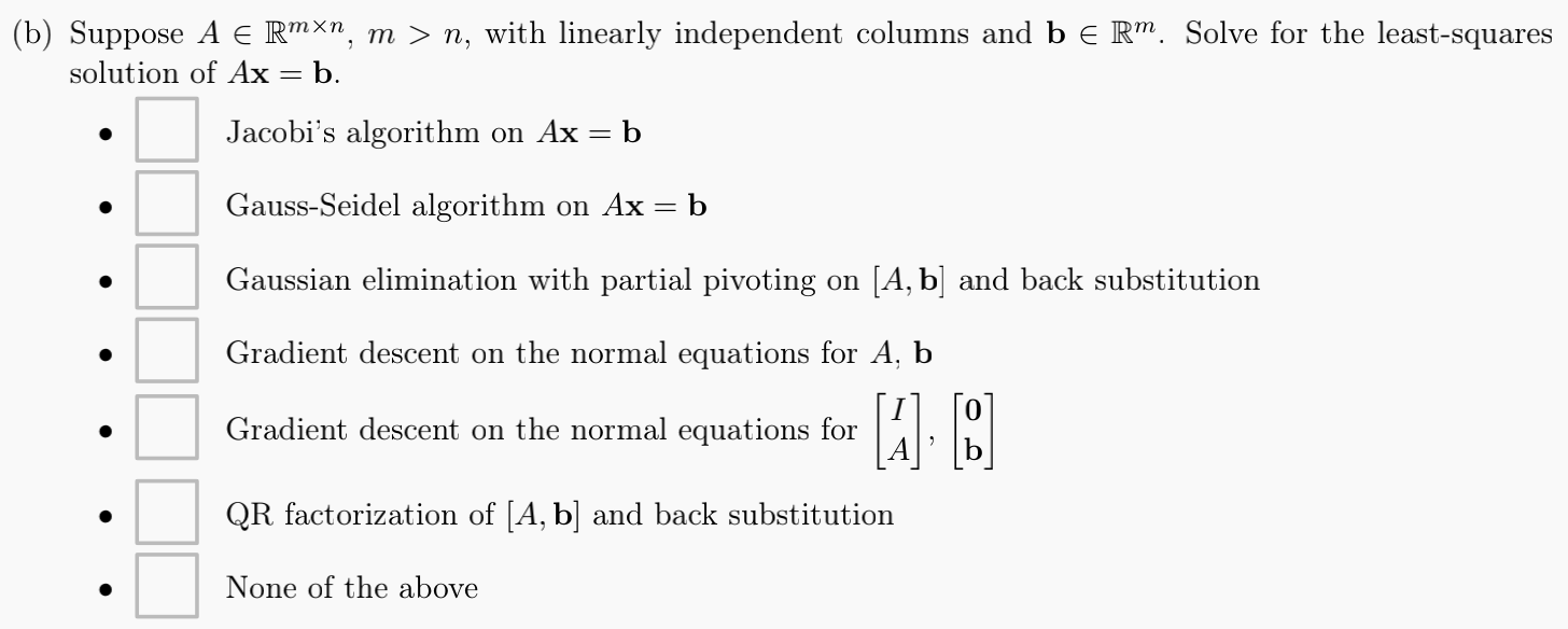 Solved Provide simple explanation and select the | Chegg.com