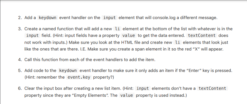 Solved Before starting, study the HTML and open it in a | Chegg.com