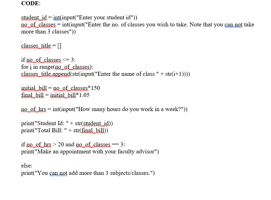 Solved Modify the pseudocode design that you created in ITP | Chegg.com