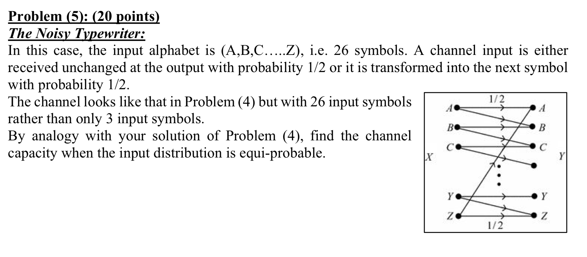 solved-problem-5-20-points-the-noisy-typewriter-in-chegg