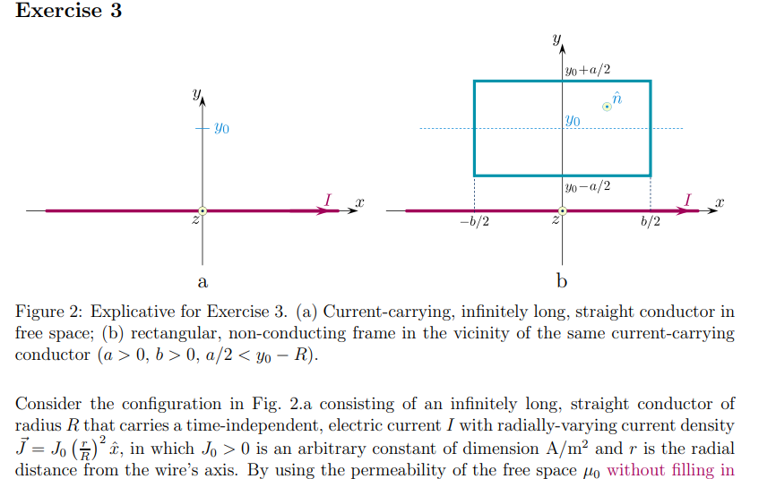 Solved A) Determine The Magnetic Field B~ (r) Inside The | Chegg.com