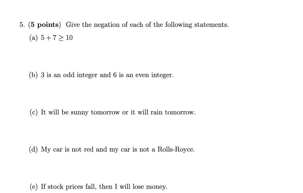 Solved 4. (8 points) Give an argument (based on rules of | Chegg.com