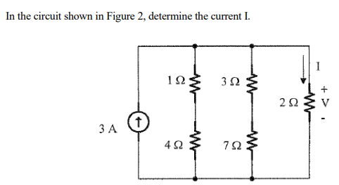 Solved In the circuit shown in Figure 2, determine the | Chegg.com