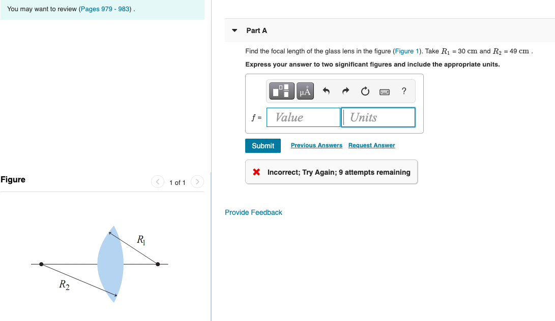 Solved You May Want To Review (Pages 979-983). Part A Find | Chegg.com