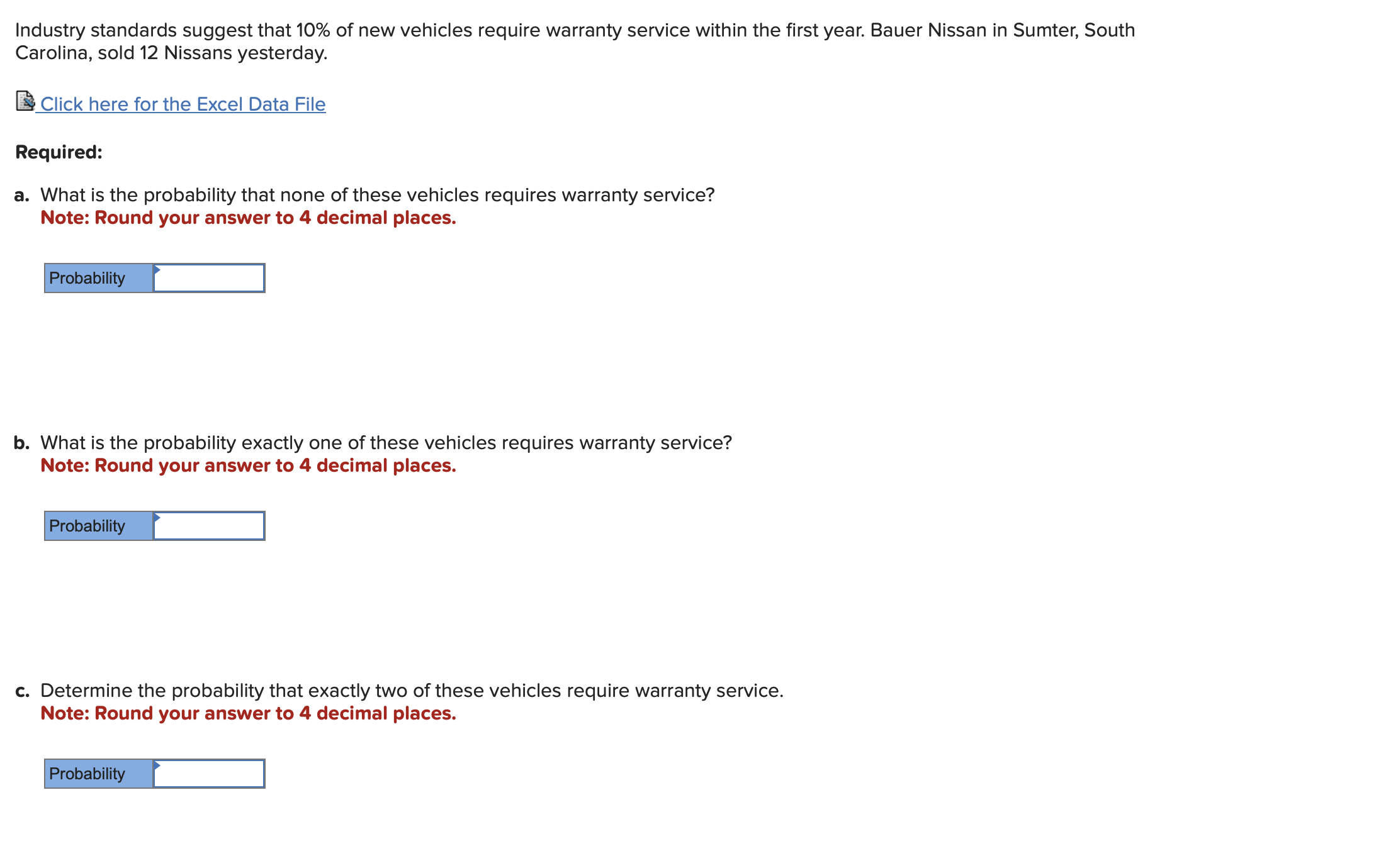 Solved Industry standards suggest that 10 of new vehicles