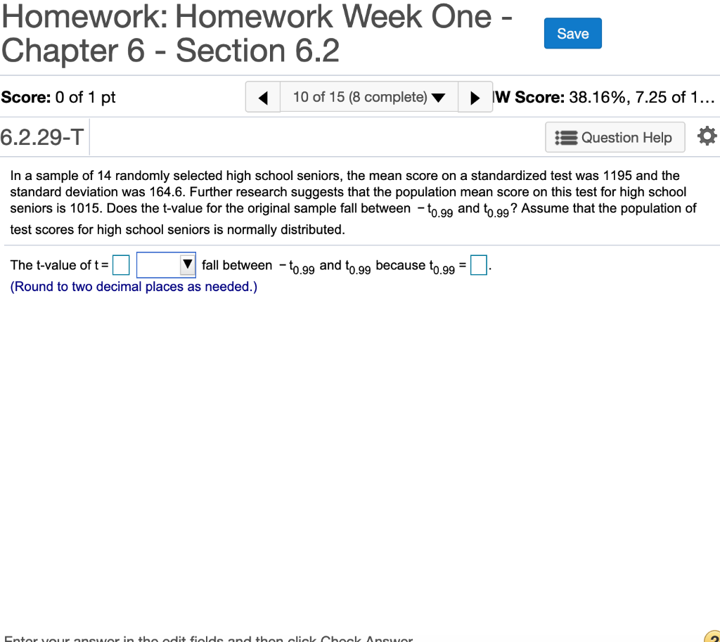 Solved Homework: Homework Week One - Chapter 6 - Section 6.2 | Chegg.com