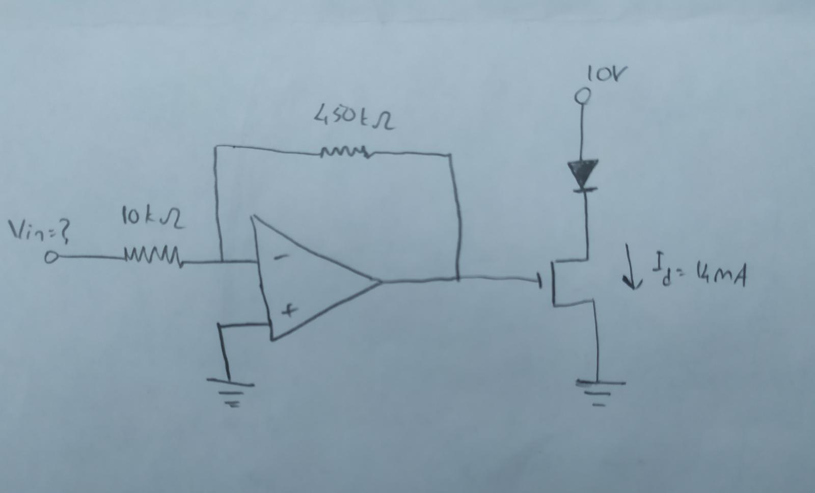 Solved If the drain current of the transistor operating in | Chegg.com