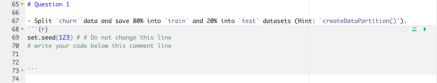 and 20% into “test datasets (Hint: | Chegg.com