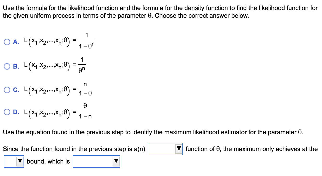 Solved Consider A Random Sample Of X7 Xn From A Unifo Chegg Com