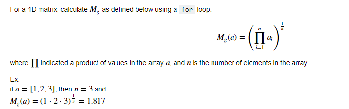 Solved Part A For a 1D matrix, return every other number | Chegg.com