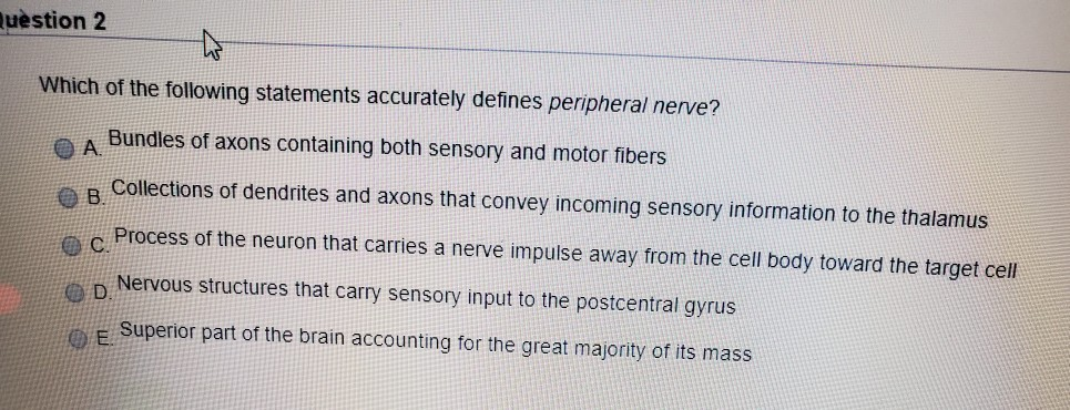 Solved Which Of The Following Statements Accurately Defines | Chegg.com Solved Which Of The Following Statements Accurately Defines | Chegg.com