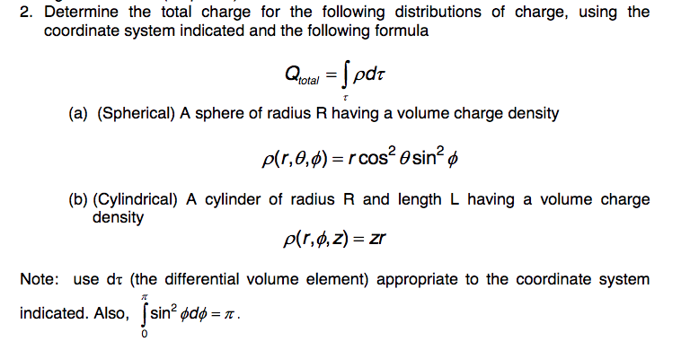 density equation
