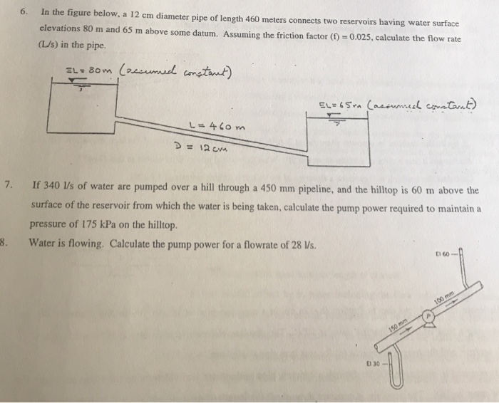 solved-3-in-a-cm-diameter-pipe-the-discharge-is-49-off