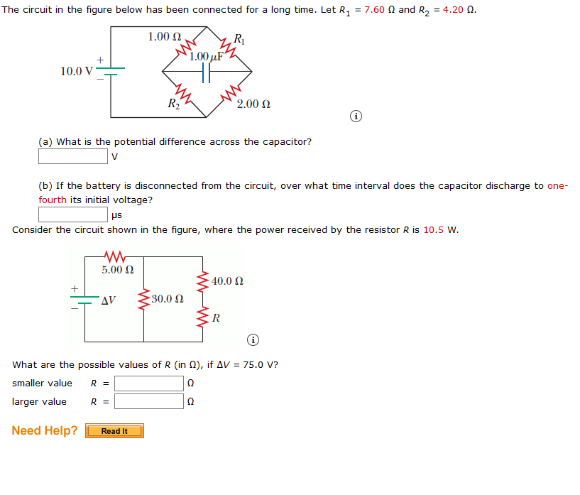 Solved The circuit in the figure below has been connected | Chegg.com