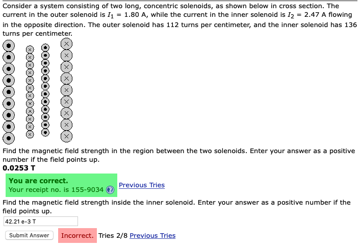 Solved Consider A System Consisting Of Two Long, Concentric | Chegg.com