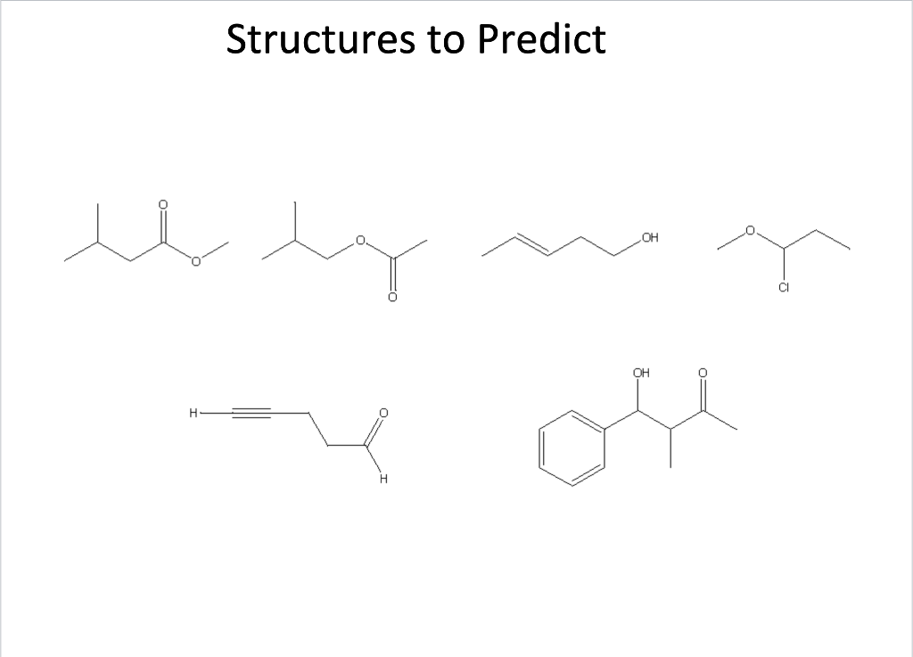 Solved NMR Problems Instructions For The Following | Chegg.com