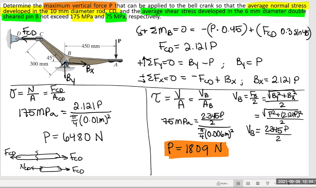 Solved Can you please show step by step how they got 2.345P | Chegg.com