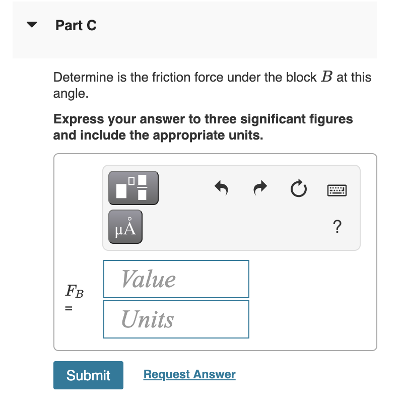 Solved Part A Two Blocks A And B Shown In (Figure 1) Have A | Chegg.com