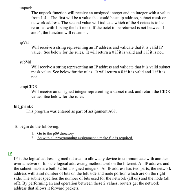 code review: allow certain ip addresses to run a c++... Program Name ip158 Description The program will | Chegg.com