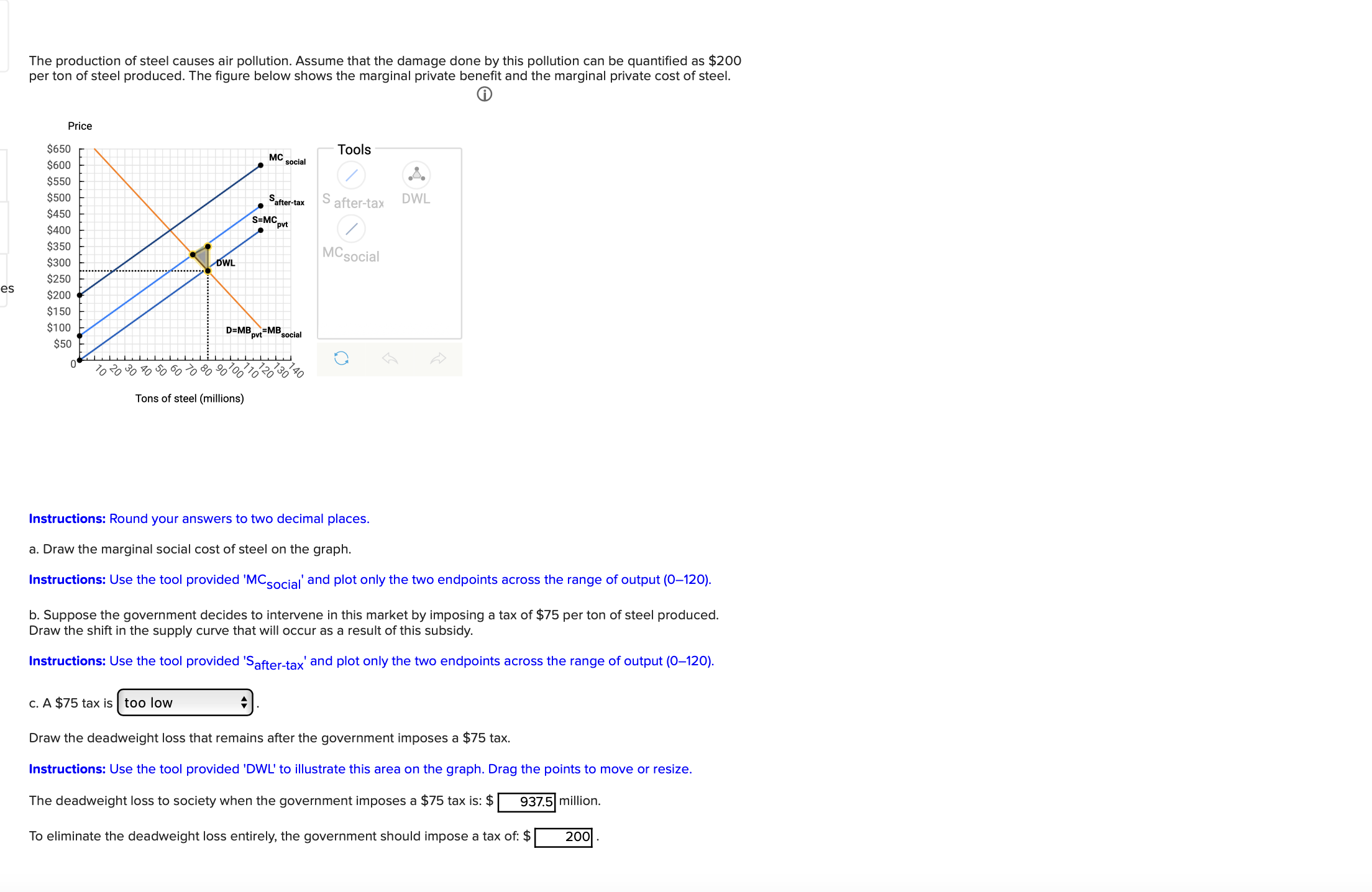 the-production-of-steel-causes-air-pollution-assume-chegg