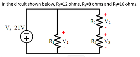 Solved In the circuit shown below, Ri=12 ohms, R2=8 ohms and | Chegg.com