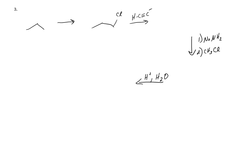 Solved For the following multistep syntheses reactions, fill | Chegg.com