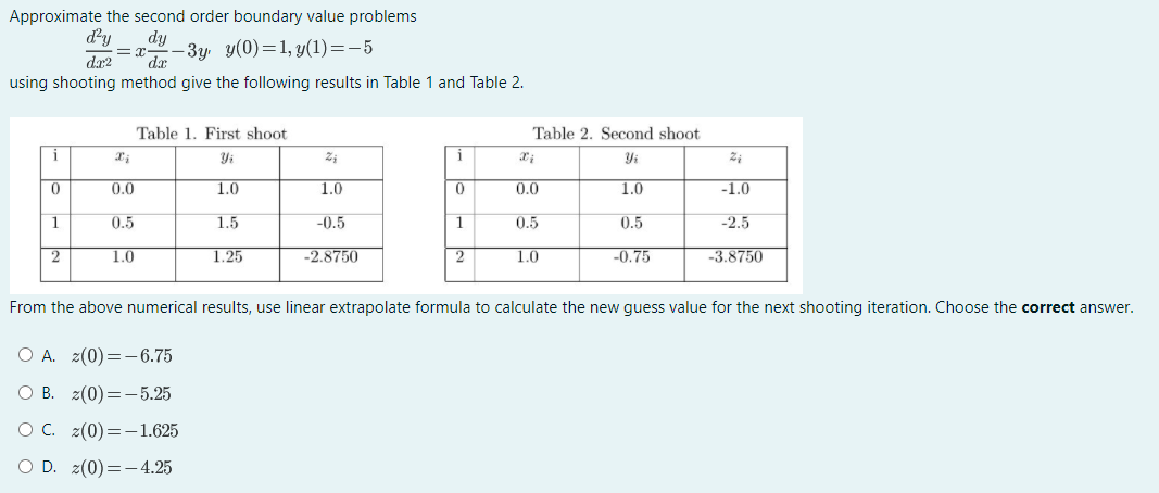 Solved Approximate the second order boundary value problems | Chegg.com