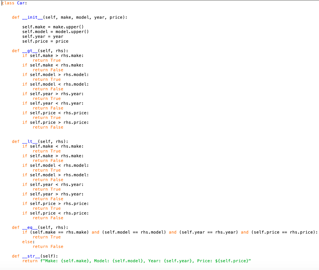 Need help with Python binary search tree | Chegg.com