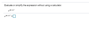Solved Evaluate or simplify the expression without using a | Chegg.com