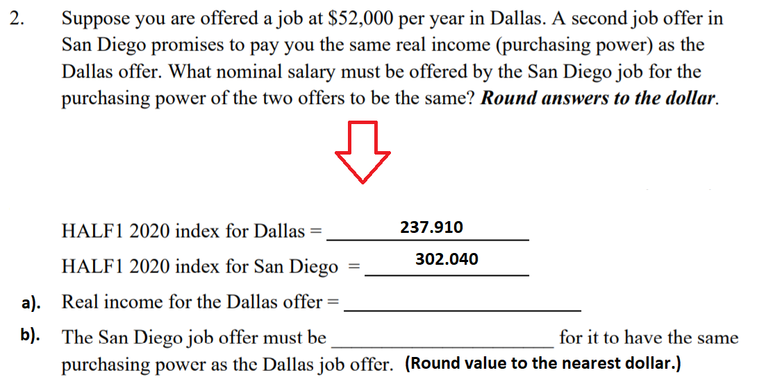 Solved 2. Suppose You Are Offered A Job At $52,000 Per Year | Chegg.com