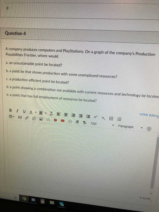 Solved Question 4 A company produces computers and | Chegg.com