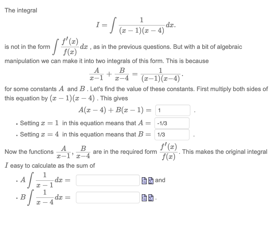 solved-the-integral-1-i-dx-x-1-x-4-f-a-is-not-in-chegg