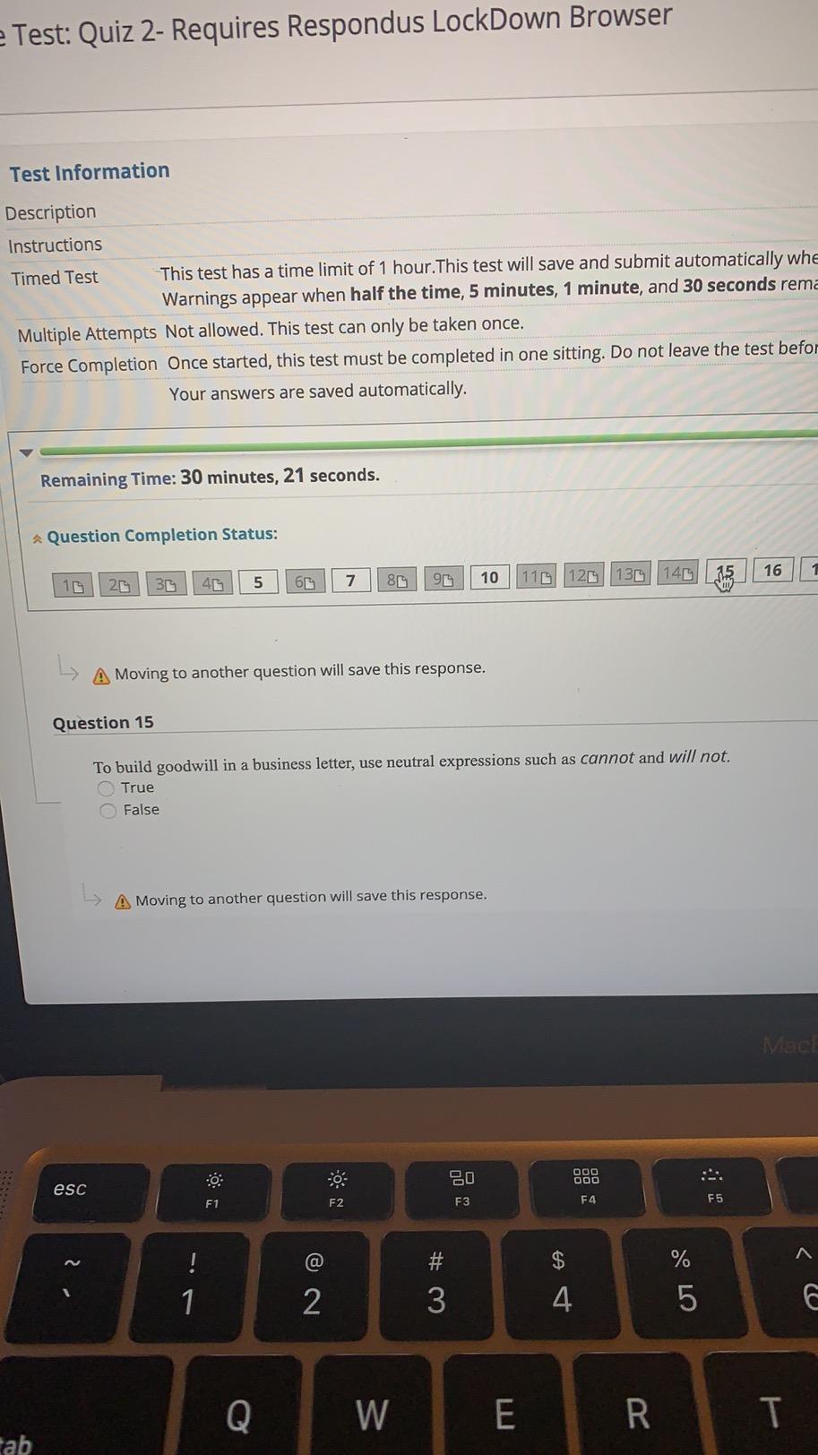 Solved e Test Quiz 2 Requires Respondus LockDown Browser