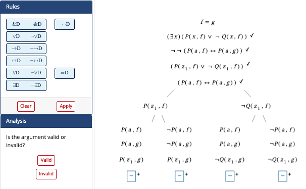 how would i complete the truth tree with the logic | Chegg.com