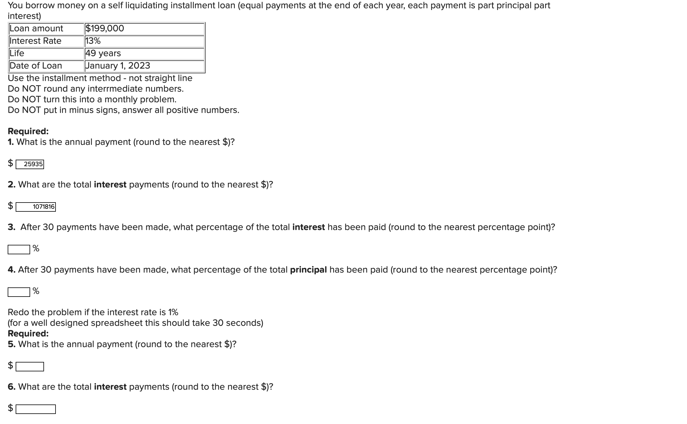 Solved please show all work and answer all parts (don't | Chegg.com