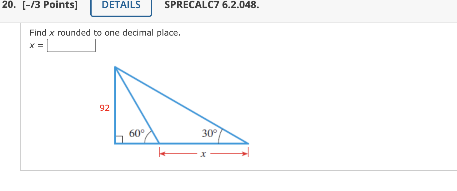 solved-find-x-rounded-to-one-decimal-place-chegg