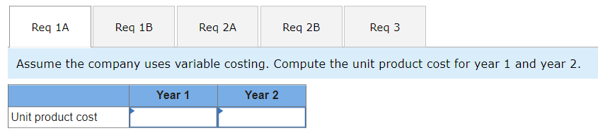 Solved Assume The Company Uses Absorption Costing Compute 8277