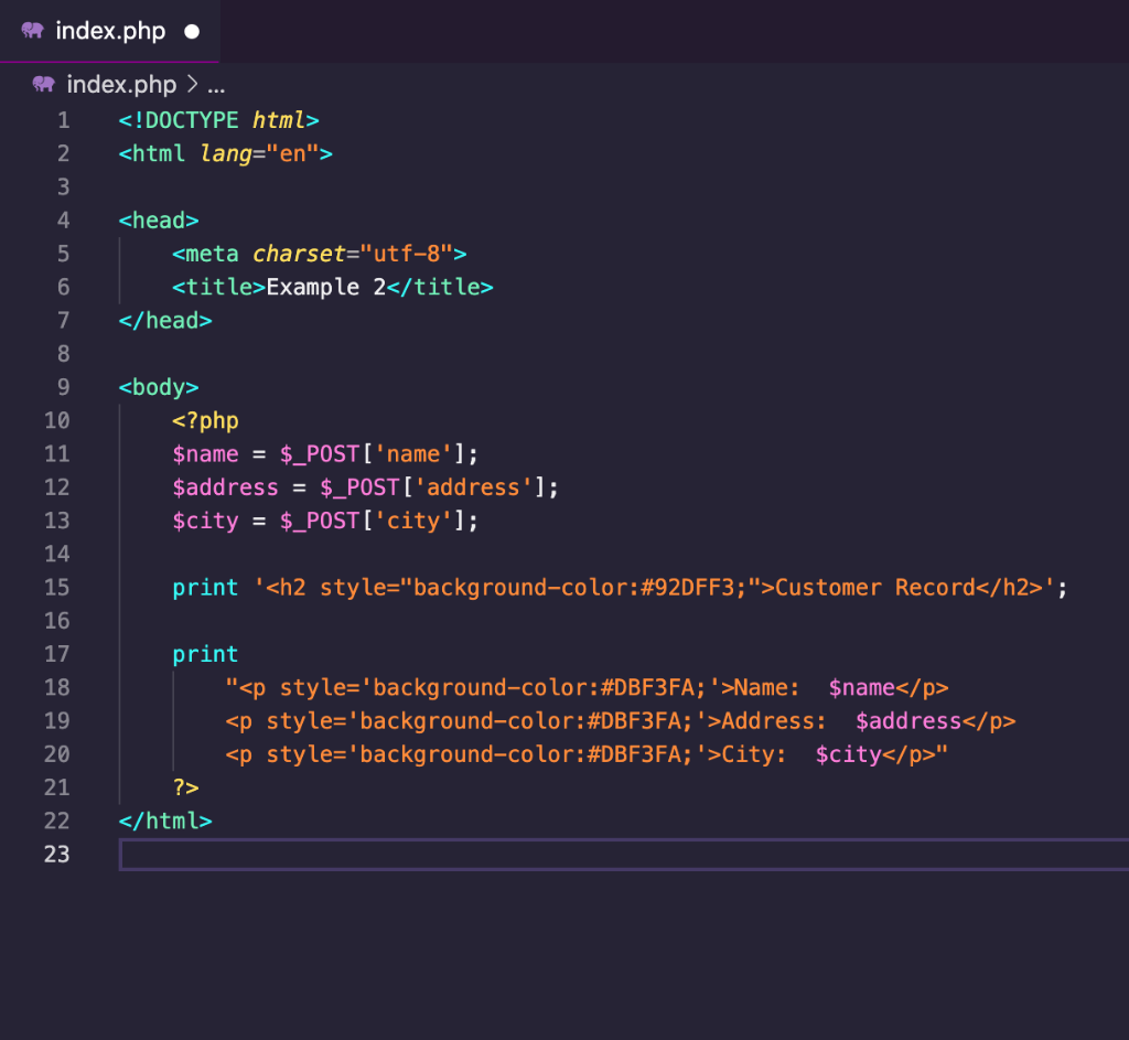 Solved PHP Question Hello, I would like to know how to | Chegg.com