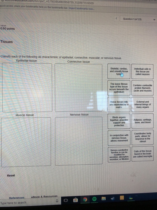 Solved Classify each of the following as characteristic or | Chegg.com