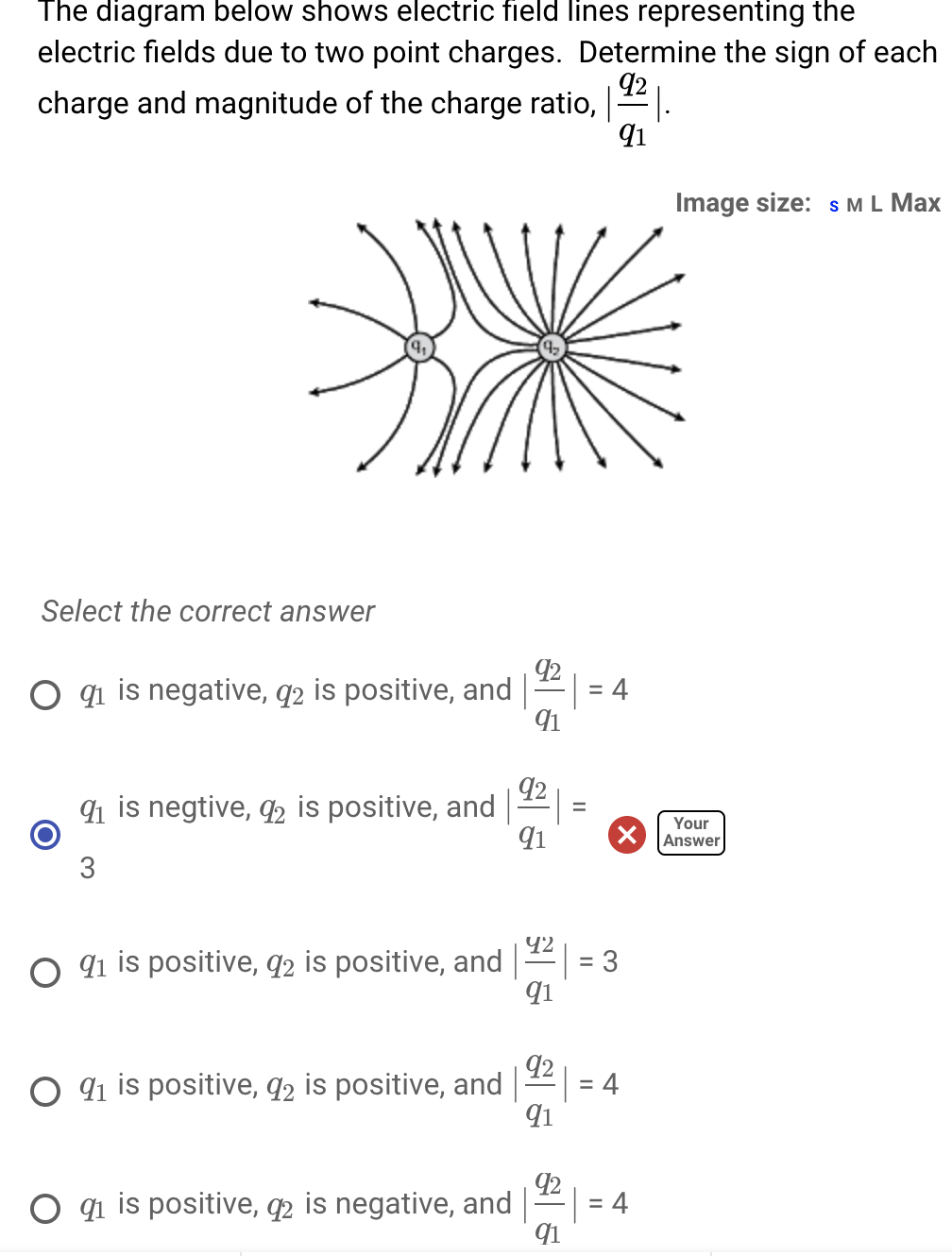 solved-the-diagram-below-shows-electric-field-lines-chegg