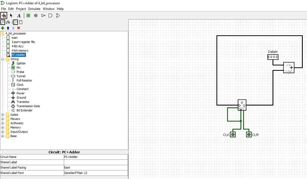 Im having trouble and need help creating this circuit | Chegg.com